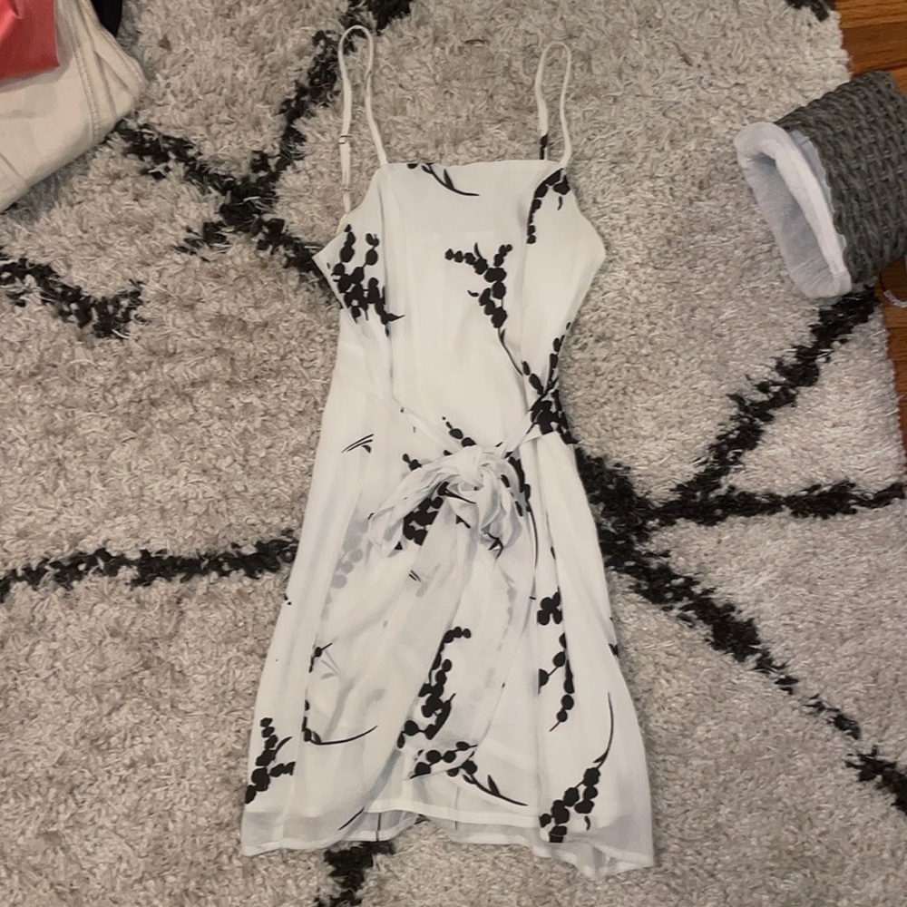 Blush Boutique black and white floral dress